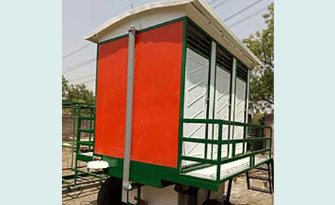 Mobile Toilet Van in Gandhinagar, Mobile Toilet Van on rent Surat,