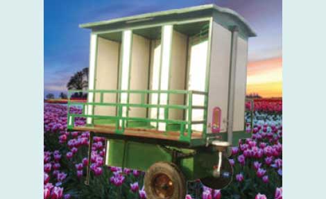 4 seater mobile toilet van Gujarat, 6 seater mobile toilet van dealer, 10 seater mobile toilet van supplier