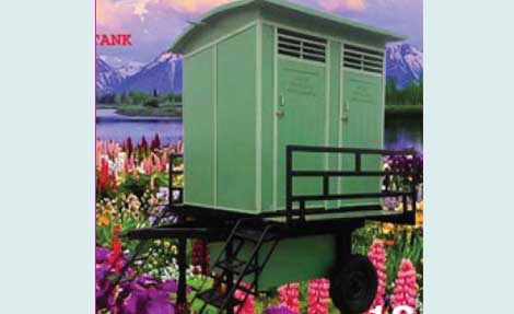 Mobile Toilet Vans manufacturers in Gujarat, Mobile Toilet Van in Gandhinagar, Mobile Toilet Van on rent Surat, Mobile Toilet Van on sale, 