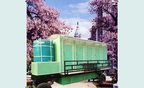 Mobile Toilet Van on sale, toilet cabin ,